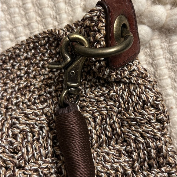The Sak Brown Woven Textured Women's Bag - Picture 3 of 9